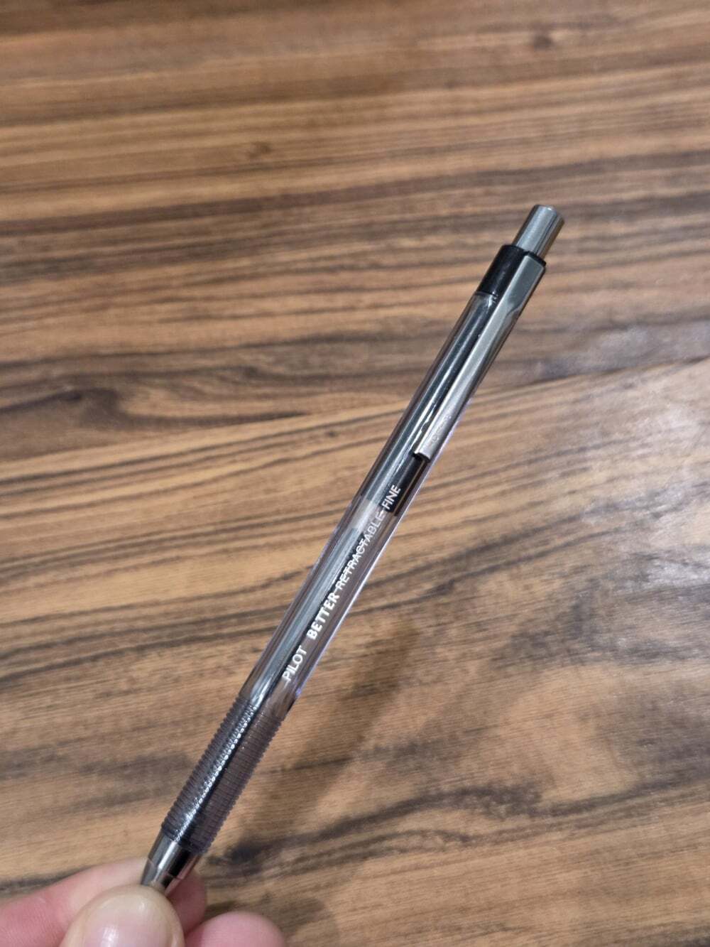 Pilot The Better Retractable Pen - Fine Point - Black- Ink Works